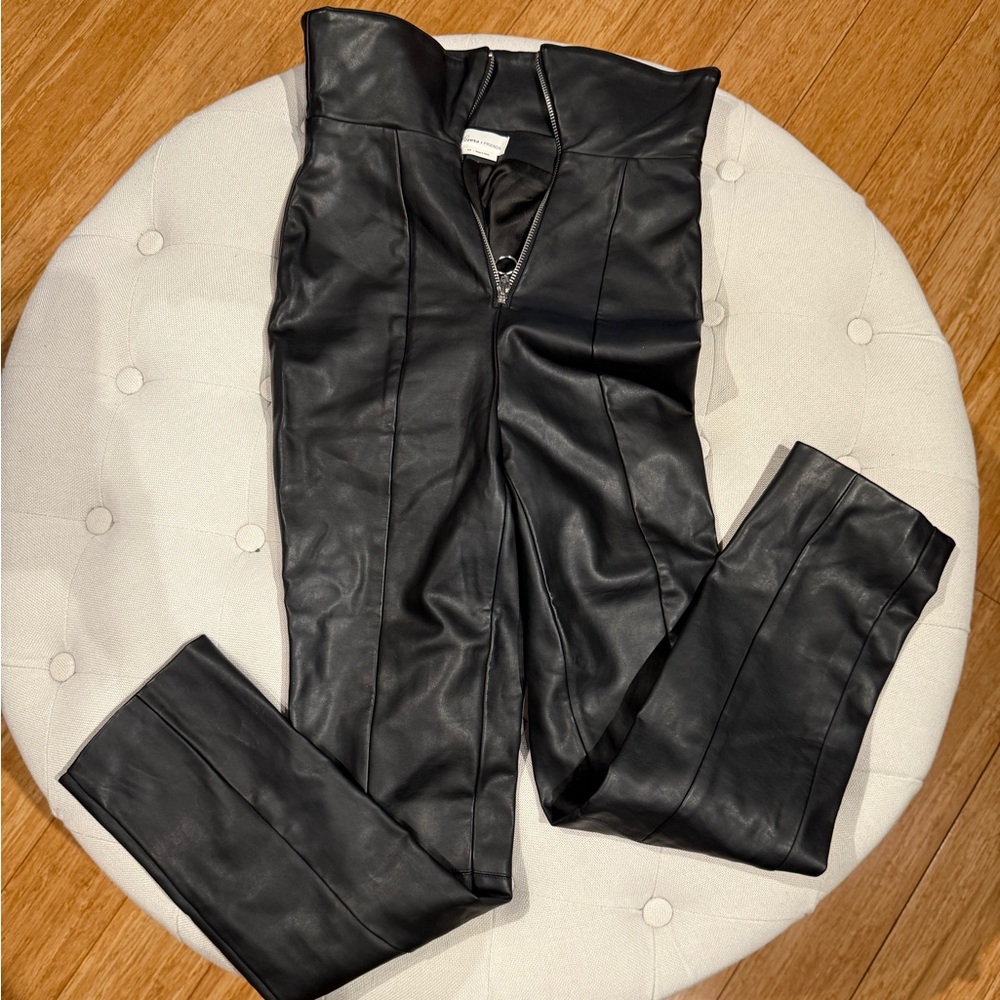 Lovers and friends leather pants. Xxs